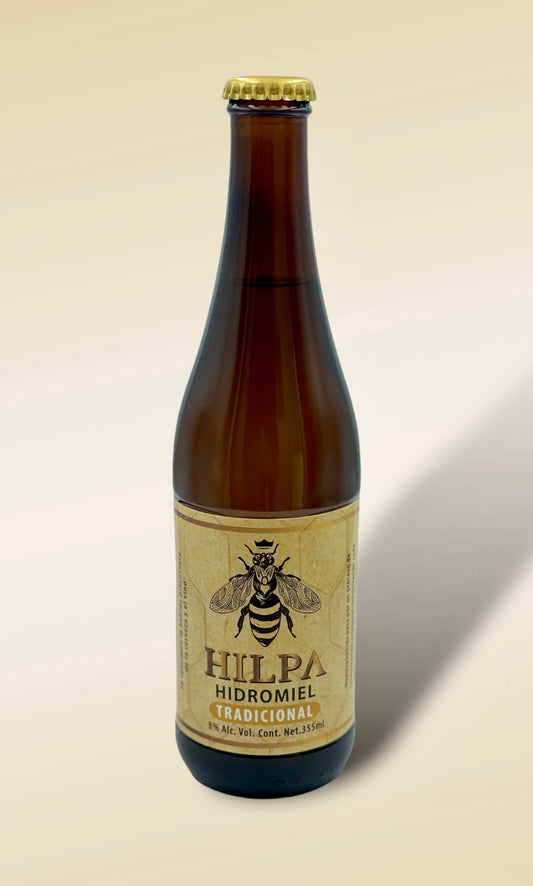 HILPA - Hidromiel Tradicional, 355ml, 8%.