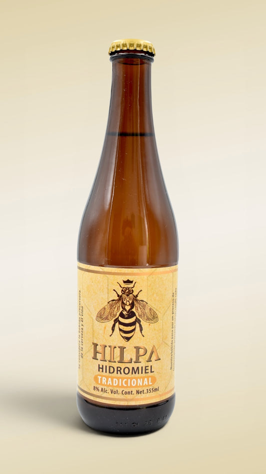 HILPA - Hidromiel Tradicional, 355ml, 8%.